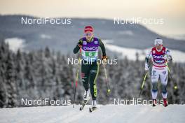 09.12.2018, Beitostolen, Norway (NOR): Katharina Hennig (GER), Charlotte Kalla (SWE), (l-r)  - FIS world cup cross-country, 4x5km women, Beitostolen (NOR). www.nordicfocus.com. © Modica/NordicFocus. Every downloaded picture is fee-liable.