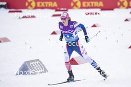 09.12.2018, Beitostolen, Norway (NOR): Jessica Diggins (USA) - FIS world cup cross-country, 4x5km women, Beitostolen (NOR). www.nordicfocus.com. © Modica/NordicFocus. Every downloaded picture is fee-liable.