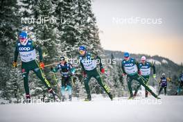 07.12.2018, Beitostolen, Norway (NOR): Jonas Dobler (GER), Thomas Bing (GER), +g+ - FIS world cup cross-country, training, Beitostolen (NOR). www.nordicfocus.com. © Modica/NordicFocus. Every downloaded picture is fee-liable.