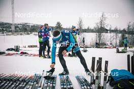07.12.2018, Beitostolen, Norway (NOR): Salomon technician   - FIS world cup cross-country, training, Beitostolen (NOR). www.nordicfocus.com. © Modica/NordicFocus. Every downloaded picture is fee-liable.