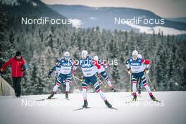 07.12.2018, Beitostolen, Norway (NOR): Martin Johnsrud Sundby (NOR), Didrik Toenseth (NOR), +g+ - FIS world cup cross-country, training, Beitostolen (NOR). www.nordicfocus.com. © Modica/NordicFocus. Every downloaded picture is fee-liable.