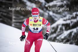 16.12.2018, Davos, Switzerland (SUI): Elena Soboleva (RUS) - FIS world cup cross-country, 10km women, Davos (SUI). www.nordicfocus.com. © Modica/NordicFocus. Every downloaded picture is fee-liable.