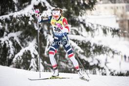 16.12.2018, Davos, Switzerland (SUI): Ingvild Flugstad Oestberg (NOR) - FIS world cup cross-country, 10km women, Davos (SUI). www.nordicfocus.com. © Modica/NordicFocus. Every downloaded picture is fee-liable.