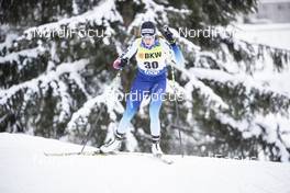 16.12.2018, Davos, Switzerland (SUI): Nathalie Von Siebenthal (SUI) - FIS world cup cross-country, 10km women, Davos (SUI). www.nordicfocus.com. © Modica/NordicFocus. Every downloaded picture is fee-liable.