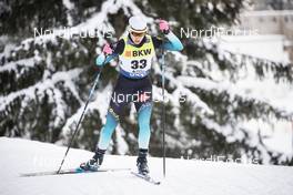 16.12.2018, Davos, Switzerland (SUI): Delphine Claudel (FRA) - FIS world cup cross-country, 10km women, Davos (SUI). www.nordicfocus.com. © Modica/NordicFocus. Every downloaded picture is fee-liable.