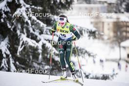 16.12.2018, Davos, Switzerland (SUI): Julia Belger (GER) - FIS world cup cross-country, 10km women, Davos (SUI). www.nordicfocus.com. © Modica/NordicFocus. Every downloaded picture is fee-liable.