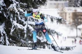16.12.2018, Davos, Switzerland (SUI): Anouk Faivre Picon (FRA) - FIS world cup cross-country, 10km women, Davos (SUI). www.nordicfocus.com. © Modica/NordicFocus. Every downloaded picture is fee-liable.