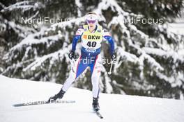 16.12.2018, Davos, Switzerland (SUI): Jessica Diggins (USA) - FIS world cup cross-country, 10km women, Davos (SUI). www.nordicfocus.com. © Modica/NordicFocus. Every downloaded picture is fee-liable.