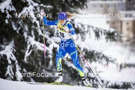 16.12.2018, Davos, Switzerland (SUI): Anna Shevchenko (KAZ) - FIS world cup cross-country, 10km women, Davos (SUI). www.nordicfocus.com. © Modica/NordicFocus. Every downloaded picture is fee-liable.