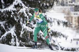 16.12.2018, Davos, Switzerland (SUI): Sara Pellegrini (ITA) - FIS world cup cross-country, 10km women, Davos (SUI). www.nordicfocus.com. © Modica/NordicFocus. Every downloaded picture is fee-liable.