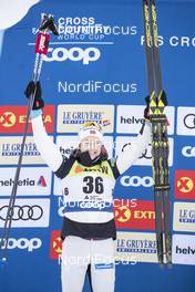 16.12.2018, Davos, Switzerland (SUI): Ingvild Flugstad Oestberg (NOR) - FIS world cup cross-country, 10km women, Davos (SUI). www.nordicfocus.com. © Modica/NordicFocus. Every downloaded picture is fee-liable.