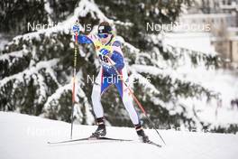 16.12.2018, Davos, Switzerland (SUI): Rosie Brennan (USA) - FIS world cup cross-country, 10km women, Davos (SUI). www.nordicfocus.com. © Modica/NordicFocus. Every downloaded picture is fee-liable.