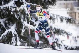 16.12.2018, Davos, Switzerland (SUI): Silje Oeyre Slind (NOR) - FIS world cup cross-country, 10km women, Davos (SUI). www.nordicfocus.com. © Modica/NordicFocus. Every downloaded picture is fee-liable.