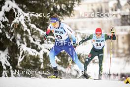 16.12.2018, Davos, Switzerland (SUI): Erwan Kaeser (SUI) - FIS world cup cross-country, 15km men, Davos (SUI). www.nordicfocus.com. © Modica/NordicFocus. Every downloaded picture is fee-liable.