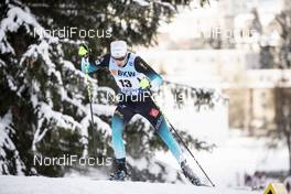 16.12.2018, Davos, Switzerland (SUI): Jean Tiberghien (FRA) - FIS world cup cross-country, 15km men, Davos (SUI). www.nordicfocus.com. © Modica/NordicFocus. Every downloaded picture is fee-liable.
