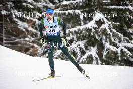 16.12.2018, Davos, Switzerland (SUI): Jonas Dobler (GER) - FIS world cup cross-country, 15km men, Davos (SUI). www.nordicfocus.com. © Modica/NordicFocus. Every downloaded picture is fee-liable.
