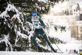 16.12.2018, Davos, Switzerland (SUI): Jonas Dobler (GER) - FIS world cup cross-country, 15km men, Davos (SUI). www.nordicfocus.com. © Modica/NordicFocus. Every downloaded picture is fee-liable.