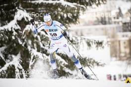 16.12.2018, Davos, Switzerland (SUI): Karl-Johan Westberg (SWE) - FIS world cup cross-country, 15km men, Davos (SUI). www.nordicfocus.com. © Modica/NordicFocus. Every downloaded picture is fee-liable.