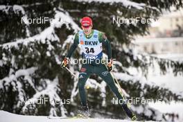 16.12.2018, Davos, Switzerland (SUI): Florian Notz (GER) - FIS world cup cross-country, 15km men, Davos (SUI). www.nordicfocus.com. © Modica/NordicFocus. Every downloaded picture is fee-liable.