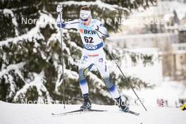 16.12.2018, Davos, Switzerland (SUI): Viktor Thorn (SWE) - FIS world cup cross-country, 15km men, Davos (SUI). www.nordicfocus.com. © Modica/NordicFocus. Every downloaded picture is fee-liable.
