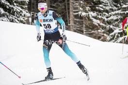 16.12.2018, Davos, Switzerland (SUI): Jean Marc Gaillard (FRA) - FIS world cup cross-country, 15km men, Davos (SUI). www.nordicfocus.com. © Modica/NordicFocus. Every downloaded picture is fee-liable.