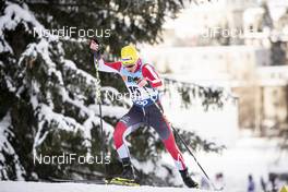 16.12.2018, Davos, Switzerland (SUI): Dominik Baldauf (AUT) - FIS world cup cross-country, 15km men, Davos (SUI). www.nordicfocus.com. © Modica/NordicFocus. Every downloaded picture is fee-liable.