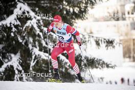 16.12.2018, Davos, Switzerland (SUI): Ivan Yakimushkin (RUS) - FIS world cup cross-country, 15km men, Davos (SUI). www.nordicfocus.com. © Modica/NordicFocus. Every downloaded picture is fee-liable.