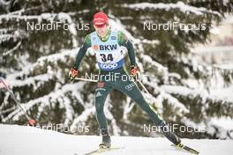 16.12.2018, Davos, Switzerland (SUI): Florian Notz (GER) - FIS world cup cross-country, 15km men, Davos (SUI). www.nordicfocus.com. © Modica/NordicFocus. Every downloaded picture is fee-liable.