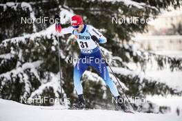 16.12.2018, Davos, Switzerland (SUI): Jonas Baumann (SUI) - FIS world cup cross-country, 15km men, Davos (SUI). www.nordicfocus.com. © Modica/NordicFocus. Every downloaded picture is fee-liable.