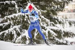 16.12.2018, Davos, Switzerland (SUI): Michail Semenov (BLR) - FIS world cup cross-country, 15km men, Davos (SUI). www.nordicfocus.com. © Modica/NordicFocus. Every downloaded picture is fee-liable.