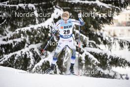 16.12.2018, Davos, Switzerland (SUI): Jens Burman (SWE) - FIS world cup cross-country, 15km men, Davos (SUI). www.nordicfocus.com. © Modica/NordicFocus. Every downloaded picture is fee-liable.
