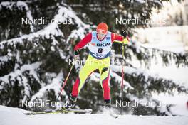 16.12.2018, Davos, Switzerland (SUI): Paul Constantin Pepene (ROU) - FIS world cup cross-country, 15km men, Davos (SUI). www.nordicfocus.com. © Modica/NordicFocus. Every downloaded picture is fee-liable.