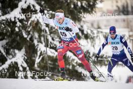 16.12.2018, Davos, Switzerland (SUI): Dominik Bury (POL) - FIS world cup cross-country, 15km men, Davos (SUI). www.nordicfocus.com. © Modica/NordicFocus. Every downloaded picture is fee-liable.