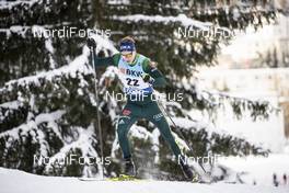 16.12.2018, Davos, Switzerland (SUI): Thomas Wick (GER) - FIS world cup cross-country, 15km men, Davos (SUI). www.nordicfocus.com. © Modica/NordicFocus. Every downloaded picture is fee-liable.