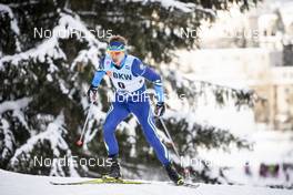 16.12.2018, Davos, Switzerland (SUI): Yury Astapenka (BLR) - FIS world cup cross-country, 15km men, Davos (SUI). www.nordicfocus.com. © Modica/NordicFocus. Every downloaded picture is fee-liable.
