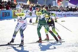 15.12.2018, Davos, Switzerland (SUI): Maja Dahlqvist (SWE), Greta Laurent (ITA), (l-r)  - FIS world cup cross-country, individual sprint, Davos (SUI). www.nordicfocus.com. © Modica/NordicFocus. Every downloaded picture is fee-liable.