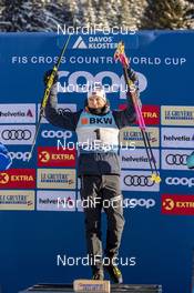 15.12.2018, Davos, Switzerland (SUI): Johannes Hoesflot Klaebo (NOR) - FIS world cup cross-country, individual sprint, Davos (SUI). www.nordicfocus.com. © Modica/NordicFocus. Every downloaded picture is fee-liable.