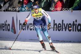 15.12.2018, Davos, Switzerland (SUI): Laurien Van Der Graaff (SUI) - FIS world cup cross-country, individual sprint, Davos (SUI). www.nordicfocus.com. © Modica/NordicFocus. Every downloaded picture is fee-liable.