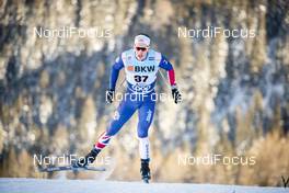 15.12.2018, Davos, Switzerland (SUI): Andrew Musgrave (GBR) - FIS world cup cross-country, individual sprint, Davos (SUI). www.nordicfocus.com. © Modica/NordicFocus. Every downloaded picture is fee-liable.