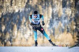 15.12.2018, Davos, Switzerland (SUI): Valentin Chauvin (ITA) - FIS world cup cross-country, individual sprint, Davos (SUI). www.nordicfocus.com. © Modica/NordicFocus. Every downloaded picture is fee-liable.