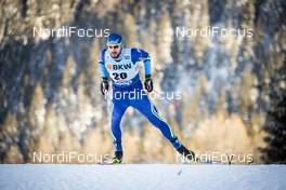 15.12.2018, Davos, Switzerland (SUI): Aliaksandr Voranau (BLR) - FIS world cup cross-country, individual sprint, Davos (SUI). www.nordicfocus.com. © Modica/NordicFocus. Every downloaded picture is fee-liable.