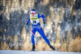 15.12.2018, Davos, Switzerland (SUI): Karen Chanloung (THA) - FIS world cup cross-country, individual sprint, Davos (SUI). www.nordicfocus.com. © Modica/NordicFocus. Every downloaded picture is fee-liable.