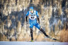 15.12.2018, Davos, Switzerland (SUI): Marius Danuser (SUI) - FIS world cup cross-country, individual sprint, Davos (SUI). www.nordicfocus.com. © Modica/NordicFocus. Every downloaded picture is fee-liable.