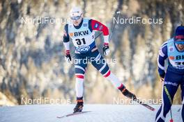 15.12.2018, Davos, Switzerland (SUI): Haavard Solaas Taugboel (NOR) - FIS world cup cross-country, individual sprint, Davos (SUI). www.nordicfocus.com. © Modica/NordicFocus. Every downloaded picture is fee-liable.