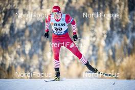 15.12.2018, Davos, Switzerland (SUI): Andrey Krasnov (RUS) - FIS world cup cross-country, individual sprint, Davos (SUI). www.nordicfocus.com. © Modica/NordicFocus. Every downloaded picture is fee-liable.