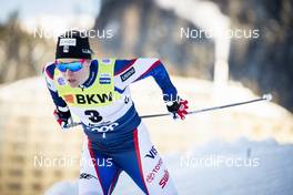 15.12.2018, Davos, Switzerland (SUI): Sadie Bjornsen (USA) - FIS world cup cross-country, individual sprint, Davos (SUI). www.nordicfocus.com. © Modica/NordicFocus. Every downloaded picture is fee-liable.