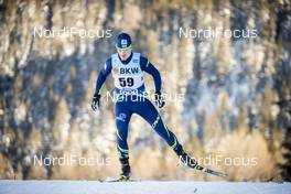 15.12.2018, Davos, Switzerland (SUI): Nikolay Chebotko (KAZ) - FIS world cup cross-country, individual sprint, Davos (SUI). www.nordicfocus.com. © Modica/NordicFocus. Every downloaded picture is fee-liable.