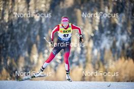 15.12.2018, Davos, Switzerland (SUI): Teresa Stadlober (AUT) - FIS world cup cross-country, individual sprint, Davos (SUI). www.nordicfocus.com. © Modica/NordicFocus. Every downloaded picture is fee-liable.