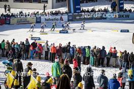 15.12.2018, Davos, Switzerland (SUI): Ladies race (l-r)  - FIS world cup cross-country, individual sprint, Davos (SUI). www.nordicfocus.com. © Modica/NordicFocus. Every downloaded picture is fee-liable.