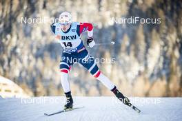 15.12.2018, Davos, Switzerland (SUI): Finn Krogh (NOR) - FIS world cup cross-country, individual sprint, Davos (SUI). www.nordicfocus.com. © Modica/NordicFocus. Every downloaded picture is fee-liable.